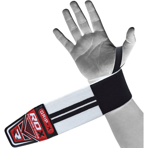 RDX W3 19 INCH WRIST WRAPS(White)-2